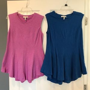 Set of Anthropologie tank tops